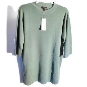 EILEEN FISHER XS 100% Merino Wool Italian Made Top